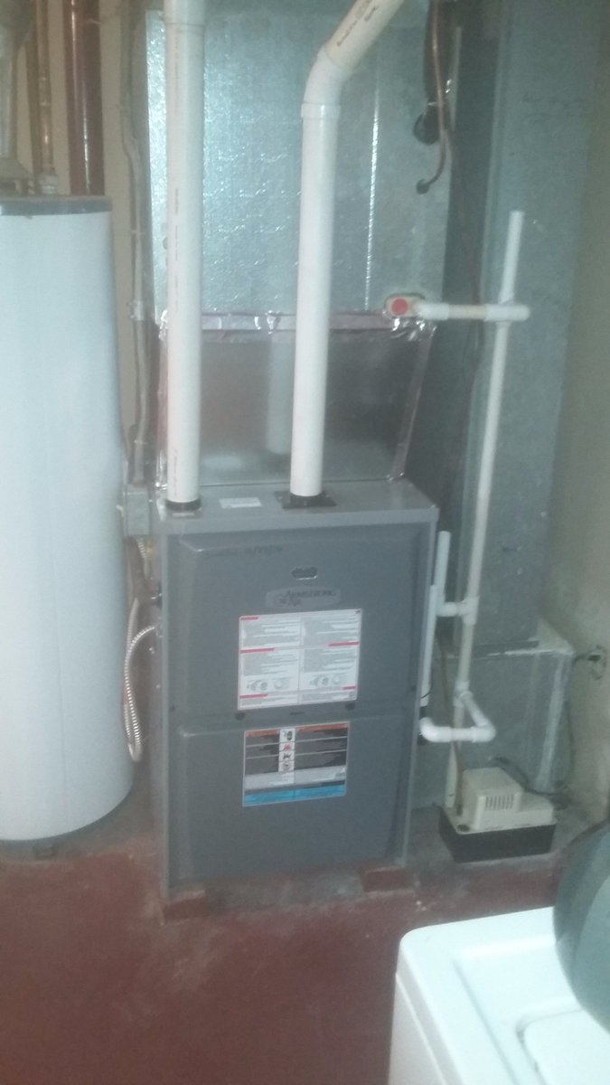 RegionalPlumb's tweet photo. New shiny furnace, customer called at 9 am, up and running by NOON! #BOOM #FurnaceREPLACEMENT 219.206.2155 https://t.co/okwpGP4ZSV