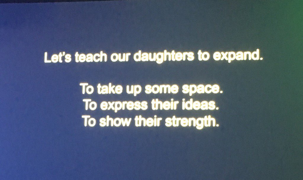 JenniferHarmel2's tweet photo. Love this from Amy Cuddy #RKOM17 #girlpower #powerpose https://t.co/NSd0VF0bzD