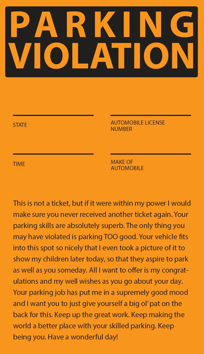 printable fake parking tickets That are Impertinent | Pierce Blog