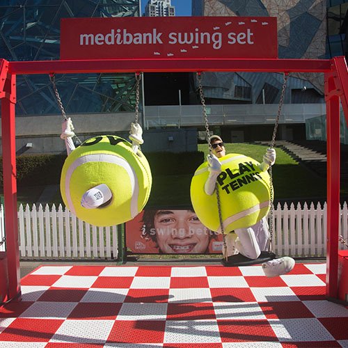 medibank's tweet image. We're celebrating Medibank for Better Health Day, so if you're heading to the @AustralianOpen make sure you come say hi! #AusOpen