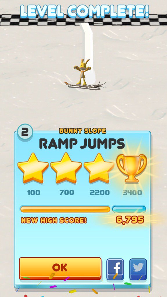 PrismaWave's tweet image. New High Score! 6,795 points on level 1-2 #OllieAndFlip apple.co/1oGGWYc #testing #indiedev #gamdev