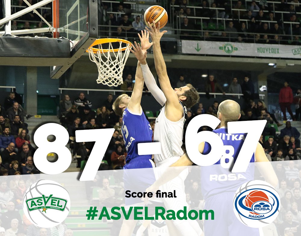 LDLCASVEL's tweet photo. #ASVELRadom #BasketballCL https://t.co/iS72M332on