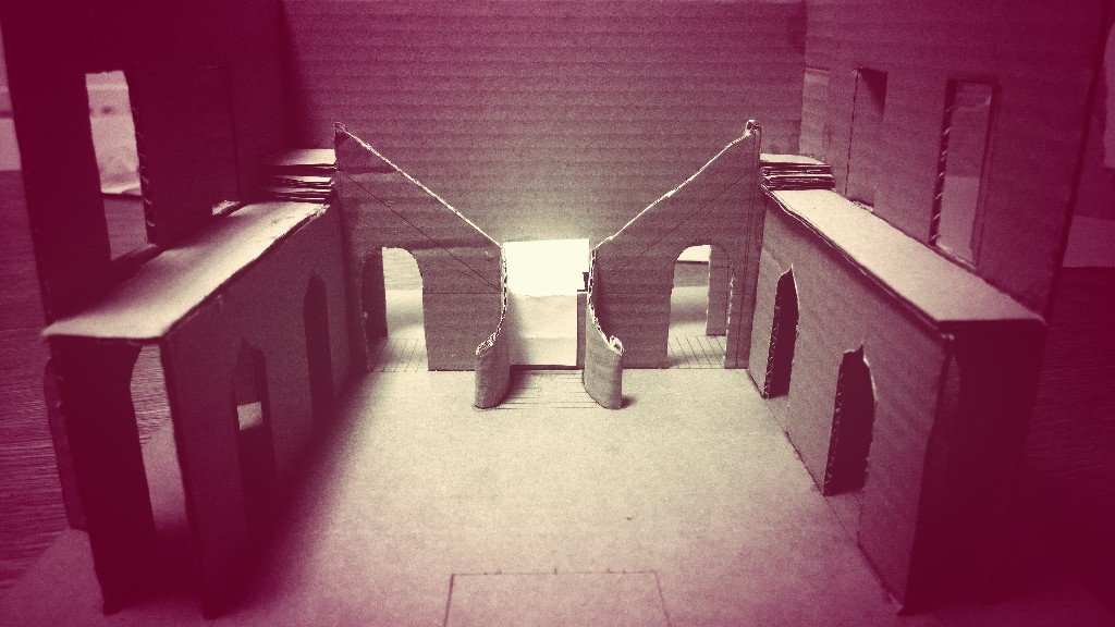 LucyGullon's tweet image. @LucyGullon todays progress #SketchModel for my final project based on #LordLoss by @darrenshan #ProductiveDesigner