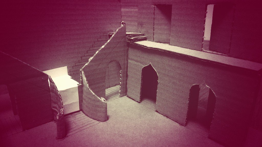 LucyGullon's tweet image. @LucyGullon todays progress #SketchModel for my final project based on #LordLoss by @darrenshan #ProductiveDesigner