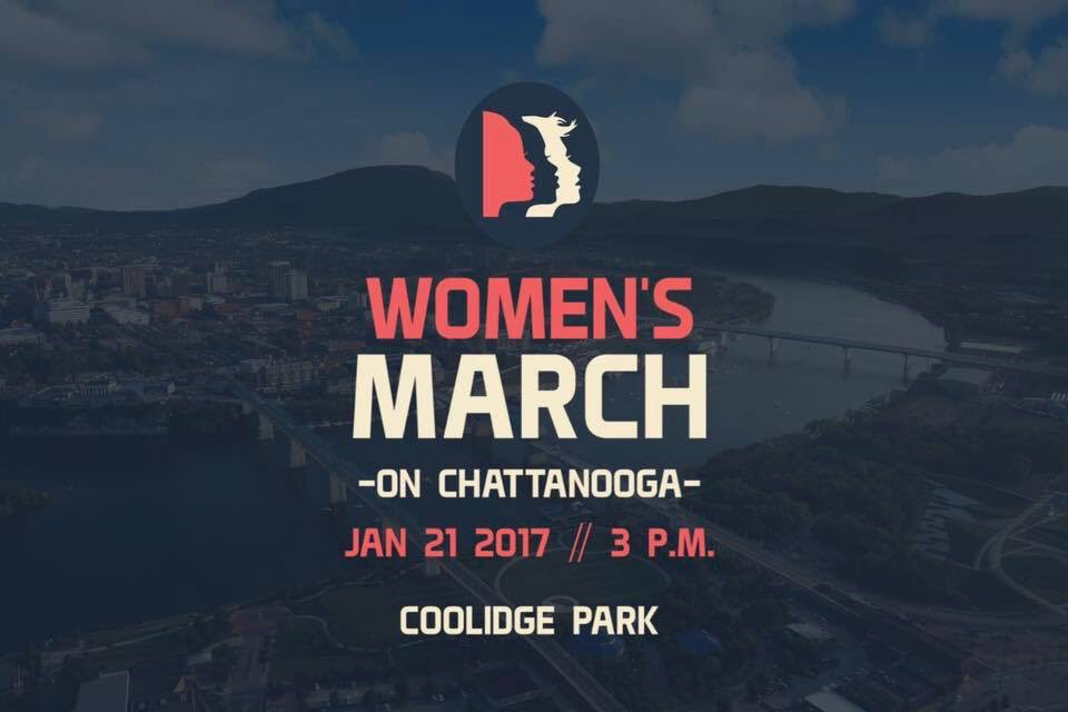 Marching on Chattanooga in solidarity with my sisters in D.C.!
#Chatt4women #WomensMarch #whyIMarch #WMW #disabledfeminist #whealwomen