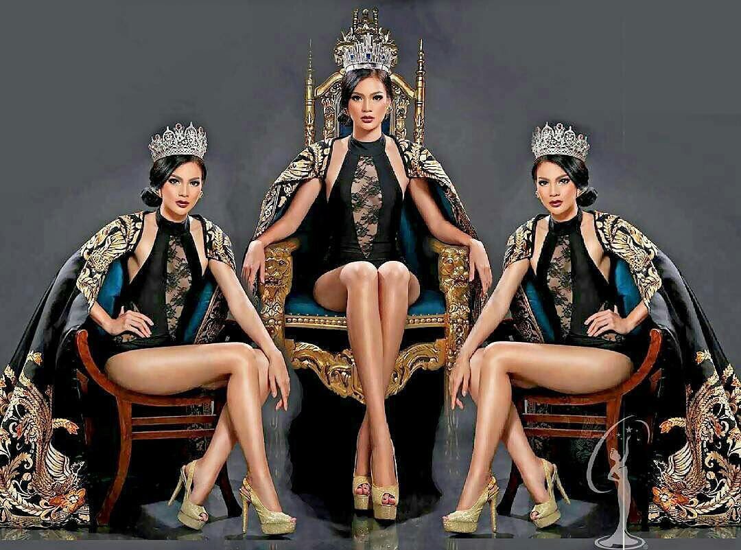 kvinmaxi's tweet photo. Retweet my update #MissUniverse win er is #Indonesia https://t.co/9ephc9HKa9