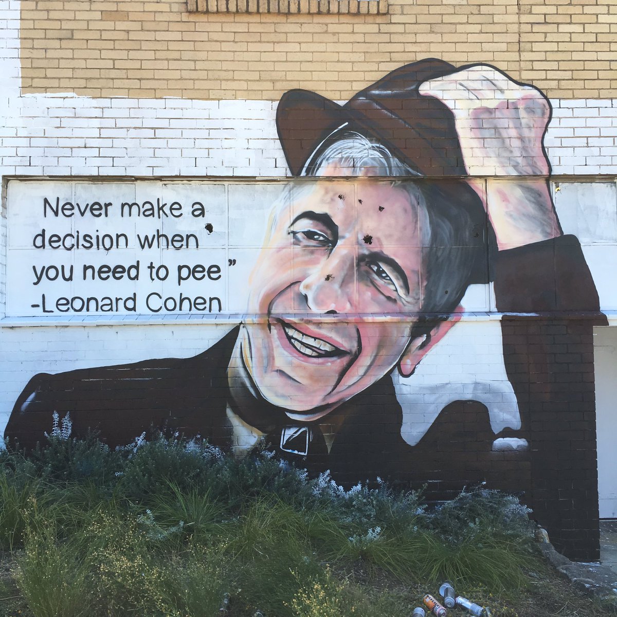 The building owner said I can't keep this quote and have to change it what should I change it to? #ripleonardcohen