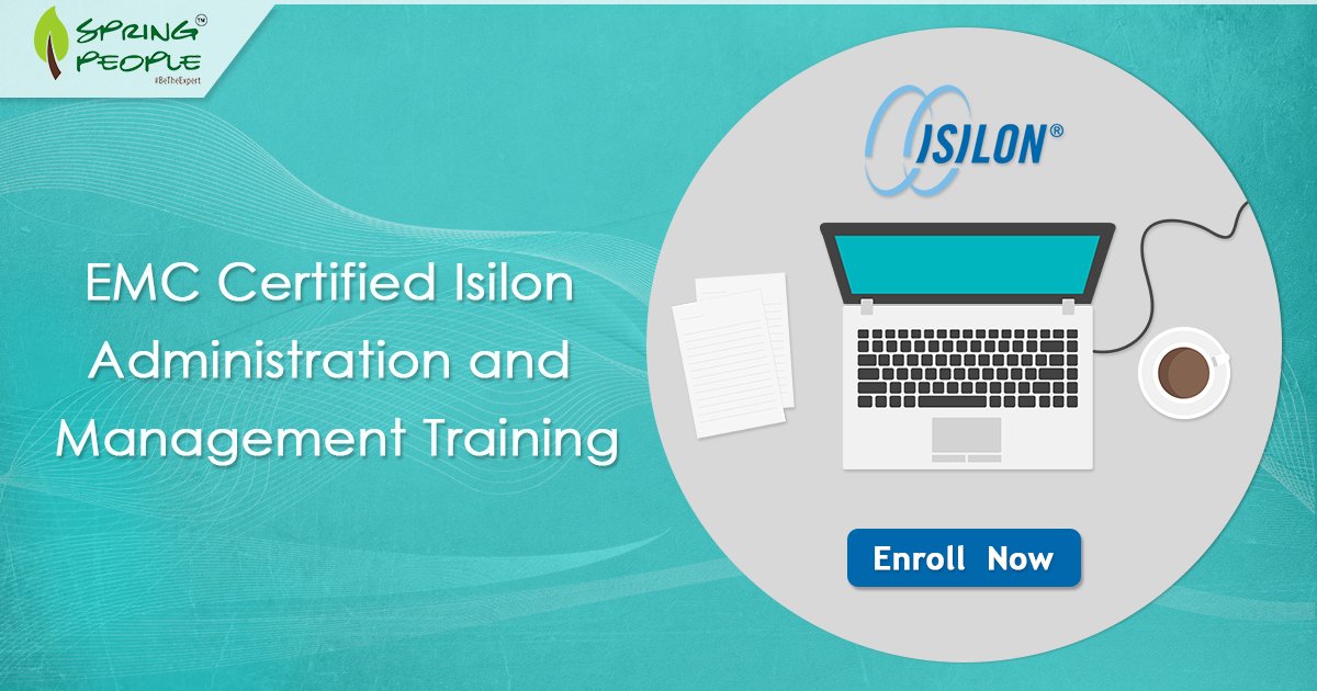 SpringPeople_SP's tweet image. Get an insight into #EMCIsilon storage cluster administration with hands-on learning experience: goo.gl/Hkz5gH