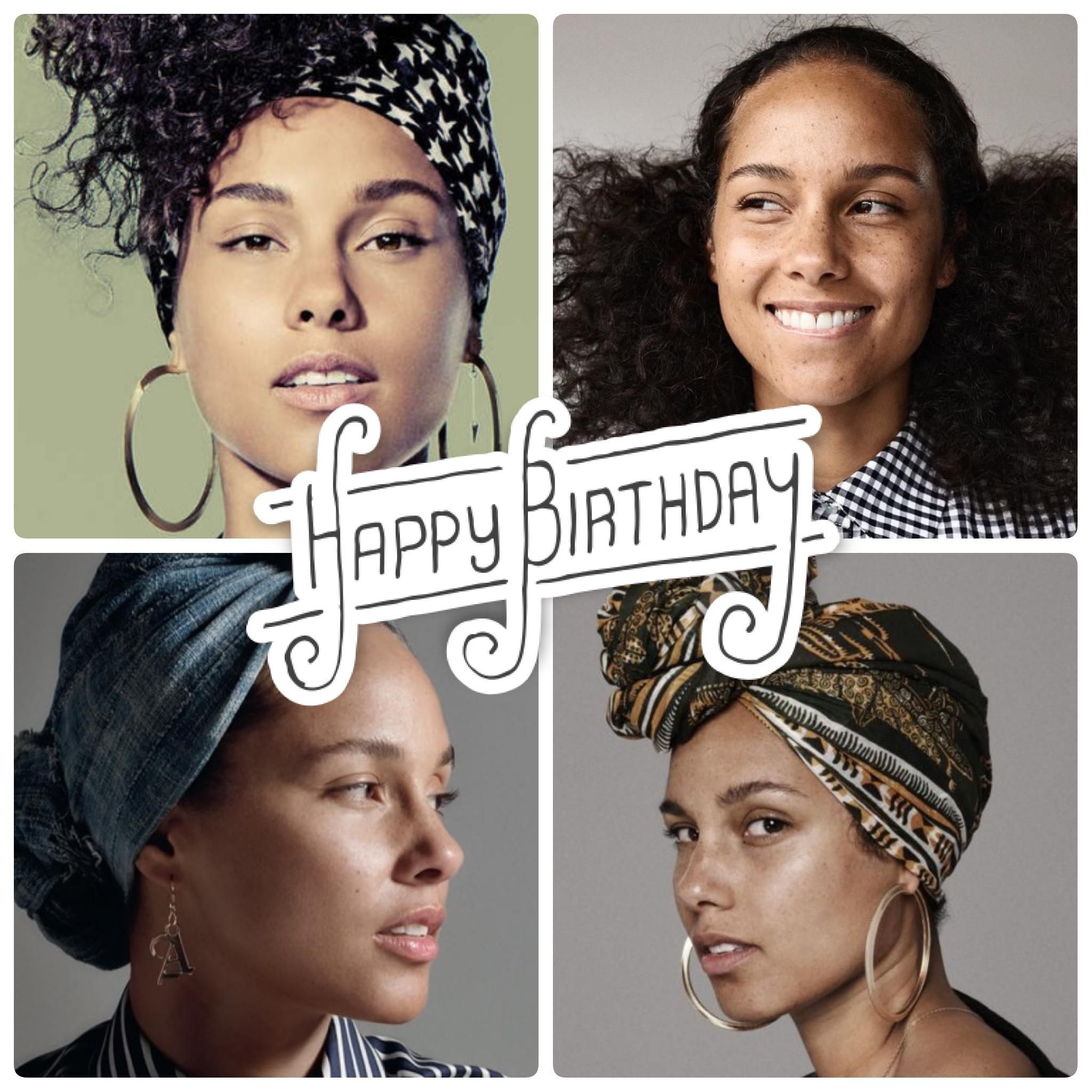 Happy, happy birthday to the stunning, Alicia Keys. 
Help us celebrate her today. 