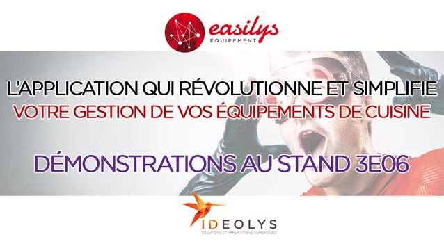 JoinEasilys's tweet photo. [#SIRHA] #Easilys #Équipement, une #foodtech de gestion du parc matériels, nominée Grands Prix Sirha #Innovation ! Vous venez voir cela ? https://t.co/5DnX1SwN4F