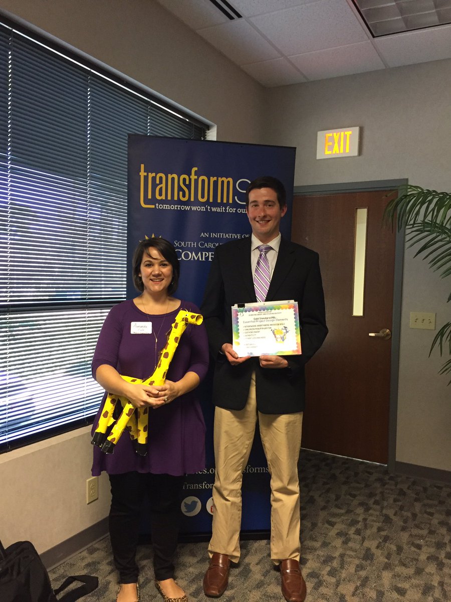 BettyBagley's tweet image. Schools from across the state share their experiences with PBL !#personalizedSC