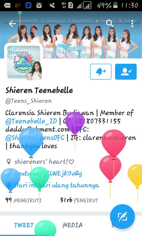 Ada balon bertentangan leng @Teens_Shieren #HBD18thTeensShieren