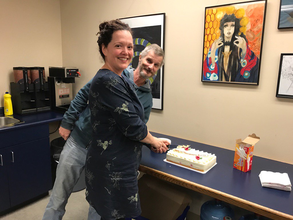 supesd62's tweet photo. Celebrating 100 years of #bctf at #sd62 with Sooke Teacher Association and Board of Education. #100 https://t.co/qbkaJTsSMI