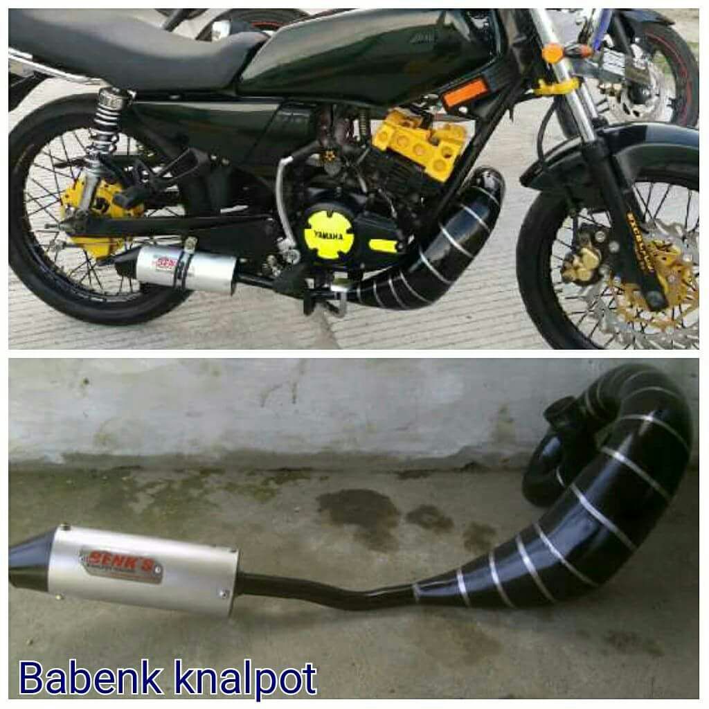 Koleksi Modifikasi Motor Rx King Knalpot Kolong Terkeren Obeng Motor