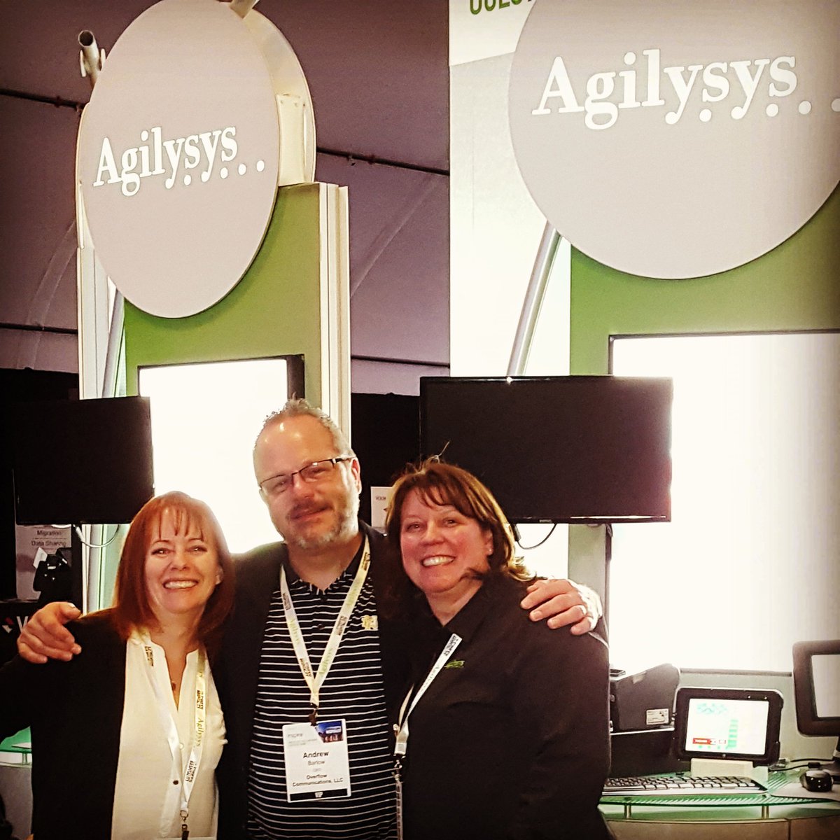 overflowcomms's tweet photo. Once again, our team has melded with a client's team to make magic. Great people at @agilysys #AgilysysInspire17 #ConferenceContent https://t.co/QsuADQbp8L