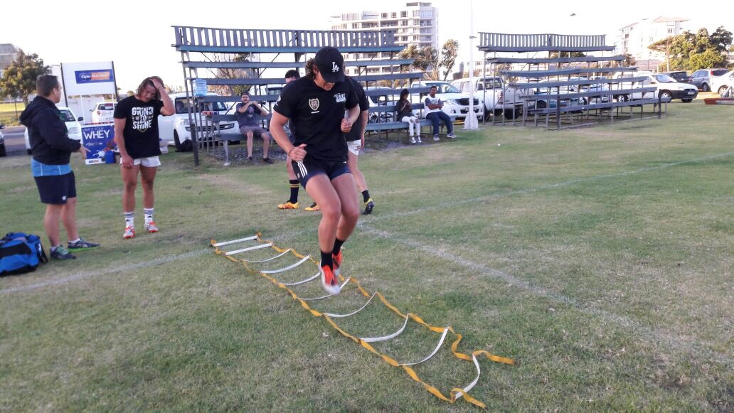 GrahamBentz's tweet photo. Another hard functional movement session last night @Hamilton_SPRFC with the players! Total distance of 9.4km again! Boys working hard. https://t.co/CYDNL4syXm