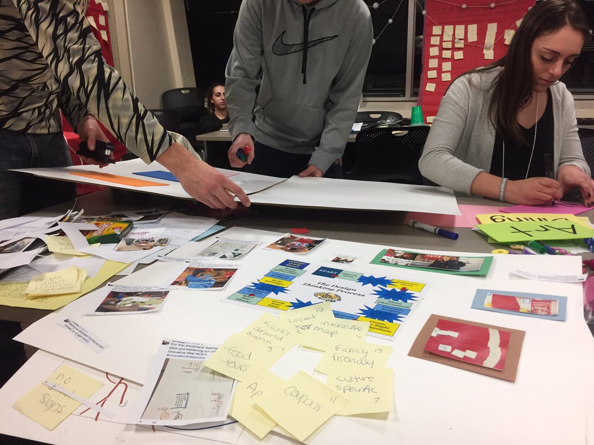 Four_Bulldogs's tweet photo. Working late to make sure our idea is the best! Can't wait to pitch this tomorrow and WIN! #IDEA https://t.co/x1vmsrqpoj