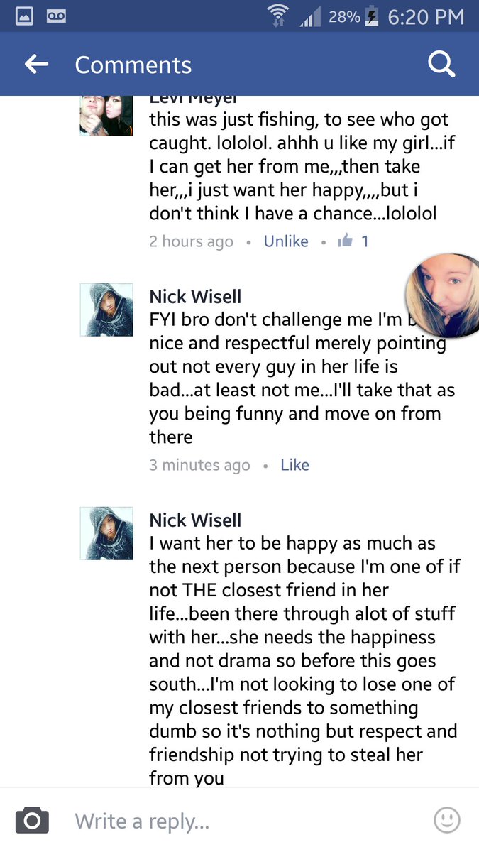 Y0UR_DR3AM_G1RL's tweet photo. part 2, my friends homegirls boyfriend is attacking him for being friends with her @RTRETWEETERBOT #insecure #HeIsCheating #InBoxHisFB https://t.co/iRGOaEDEqX