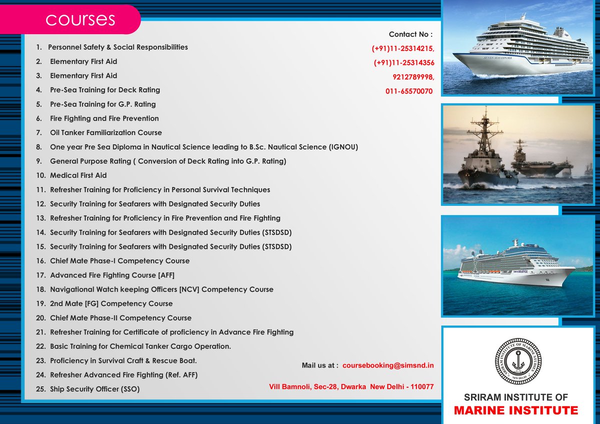 sri_ram_marine's tweet photo. #MMD (#mercantilemarinedepartment)
#MARINEADMIN
#MINSTORYOFSHIPPING
#MARINEMEDICAL https://t.co/I993R1mXPC
