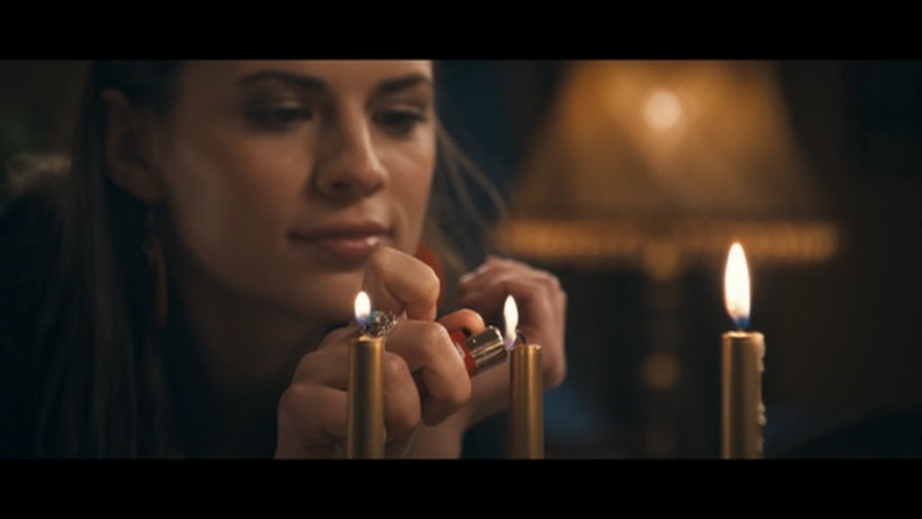 atwell_daily's tweet photo. Stills of #HayleyAtwell lighting candles in How About You https://t.co/lRdeuP7LpR