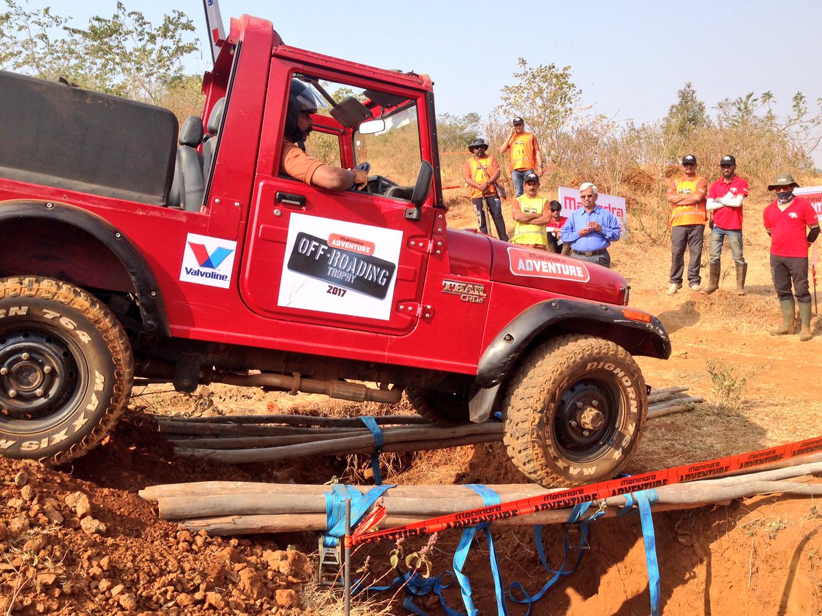 MahindraAdvntr's tweet photo. It's the beginning of Day 2. The adrenaline rush is beyond bounds. The qualifiers start with #BuildTheBridge Challenge.#OffroadingTrophy2017 https://t.co/JyyBg8dG2U