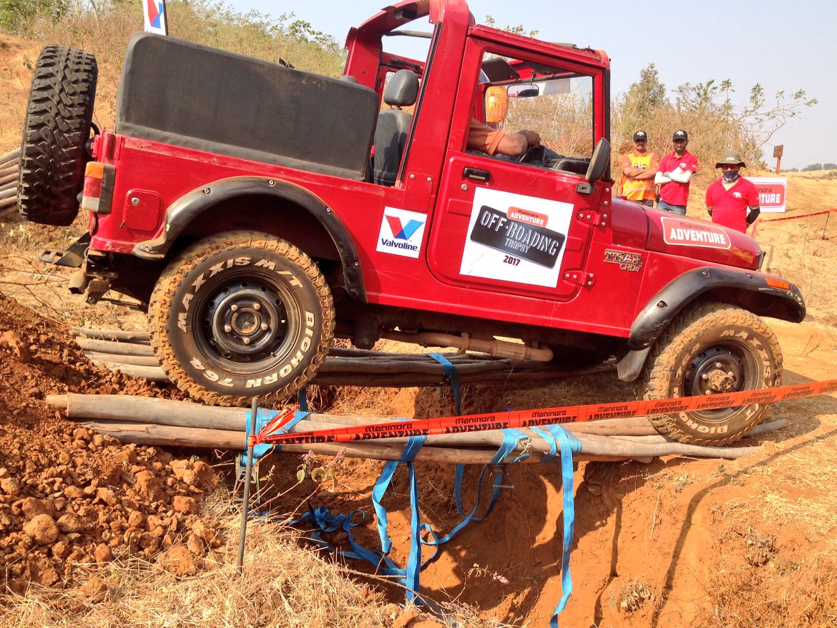 MahindraAdvntr's tweet photo. It's the beginning of Day 2. The adrenaline rush is beyond bounds. The qualifiers start with #BuildTheBridge Challenge.#OffroadingTrophy2017 https://t.co/JyyBg8dG2U