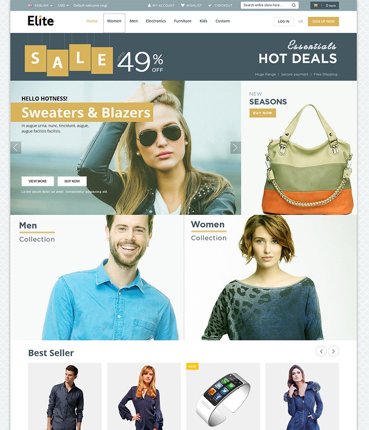 design_finder's tweet photo. Update ur store with Elite - a brand new #Magento #theme that's responsive, multi-purpose &amp; SEO optimized https://t.co/TIG6o0QL4H #ecommerce https://t.co/3f73brHjwx