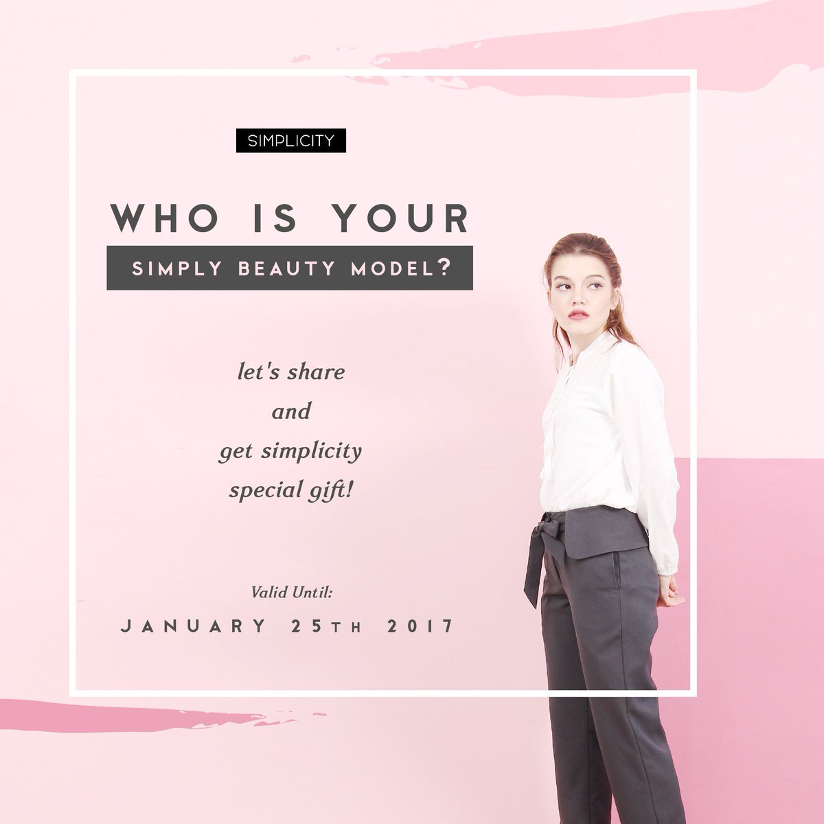 simplicityID's tweet image. Let&apos;s share with us who inspired your style the most on Instagram and Facebook. There will be special prize for 4 most creative story.