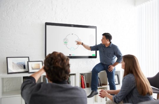 Cisco debuts its own smart whiteboard priced to compete with the Google Jamboard