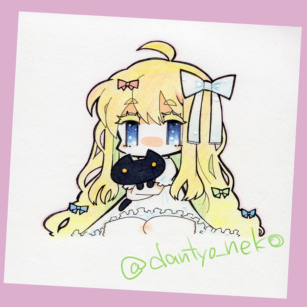 絵作業の合間に絵を描いてリラックスした系の絵です お納めください☆ 