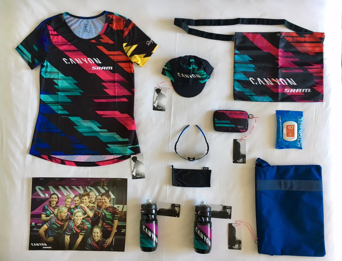 Retweet to WIN all of this! Competition closes 28.1.17 @ 17:00 AEDT #RaphaWomen #RaphaMelbourne #OakleyEVZero #OakleyCustom #TakeTheLead