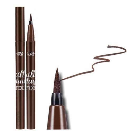 cinnamonzang's tweet photo. พร้อมส่งETUDE House All Day Fix Pen Liner💓 อายไลเนอร์หัวเมจิก เขียนง่าย ติดทน ไม่แพนด้าา🐼
#1Black
#2Brown❌ 
🎈ราคา380 #HowToPerfect #ripไอดอ https://t.co/0AtQAWA4Am