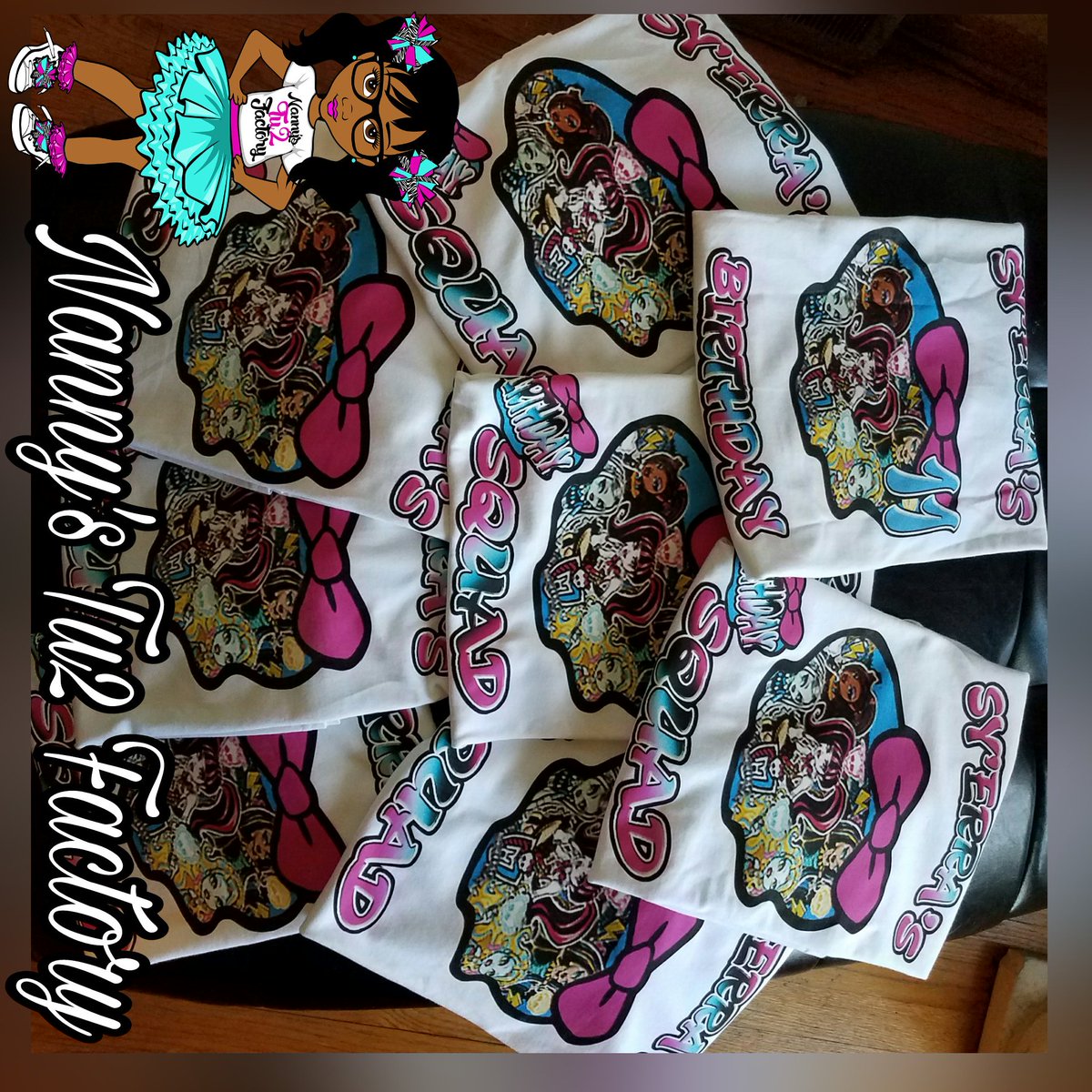 nannystu2factor's tweet photo. 💝🎁👕Birthday Tshirts👕🎁💝
Get'm for the whole squad
#lhh #SDLive #birthday #Disney #SWEET16 #tiamowryathome #yandysmith https://t.co/6ApLHqDp71