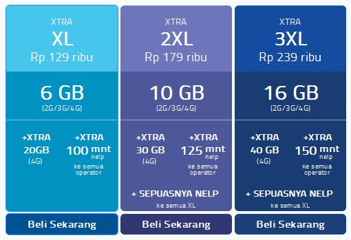 myXL_Jabo's tweet photo. Ayo segera aktifkan paket-nya di bawah ini:
https://t.co/fi4b5RV10O β¦ β¦ β¦ β¦ β¦
#myXL_Jabo
#ComboXtra ^RR https://t.co/O2h1mN2X7u