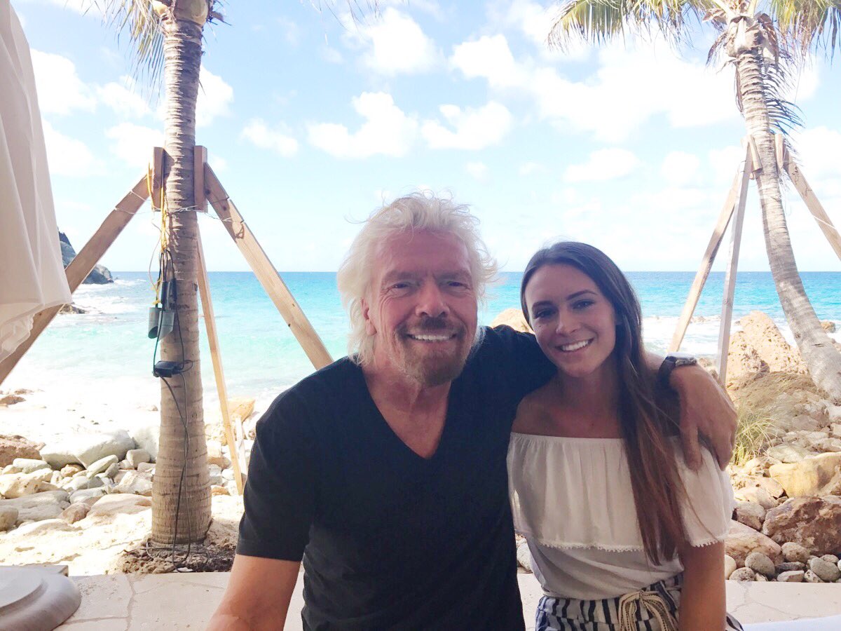 What a day. @richardbranson #moskitoisland