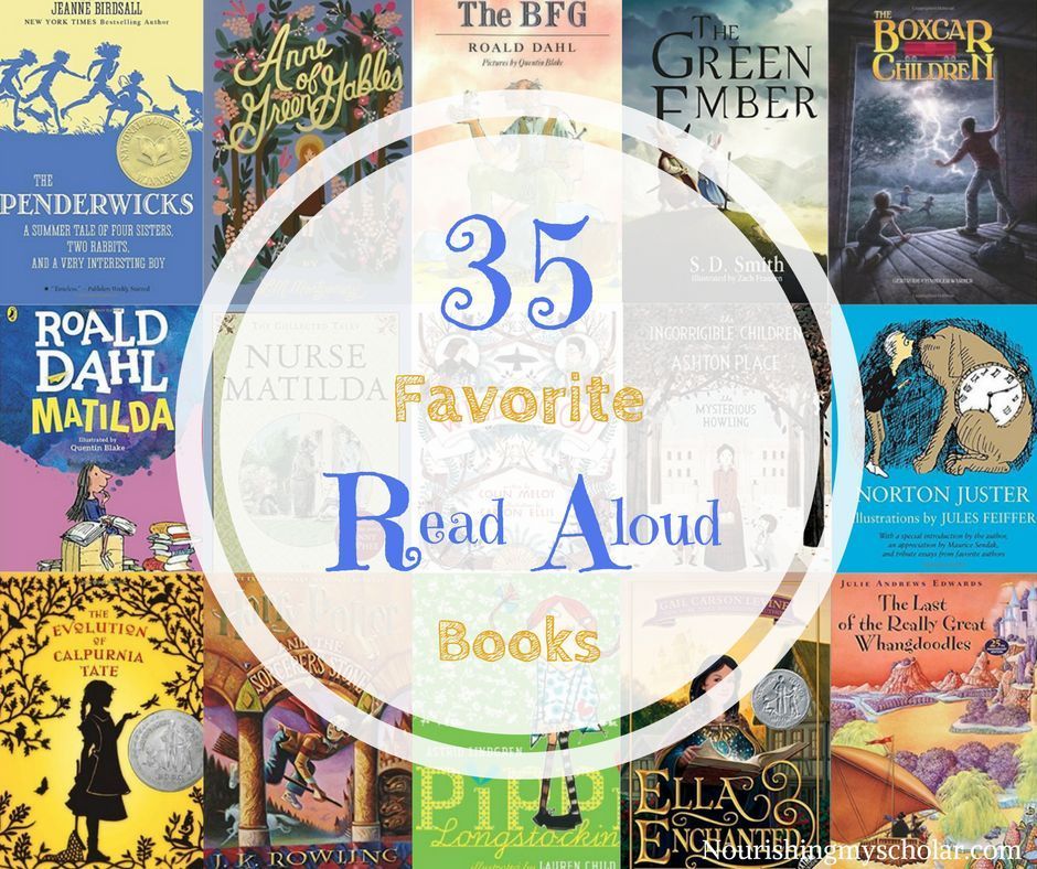 35 Favorite Read Aloud Books buff.ly/2jE1iQq #homeschool #ihsnet #books