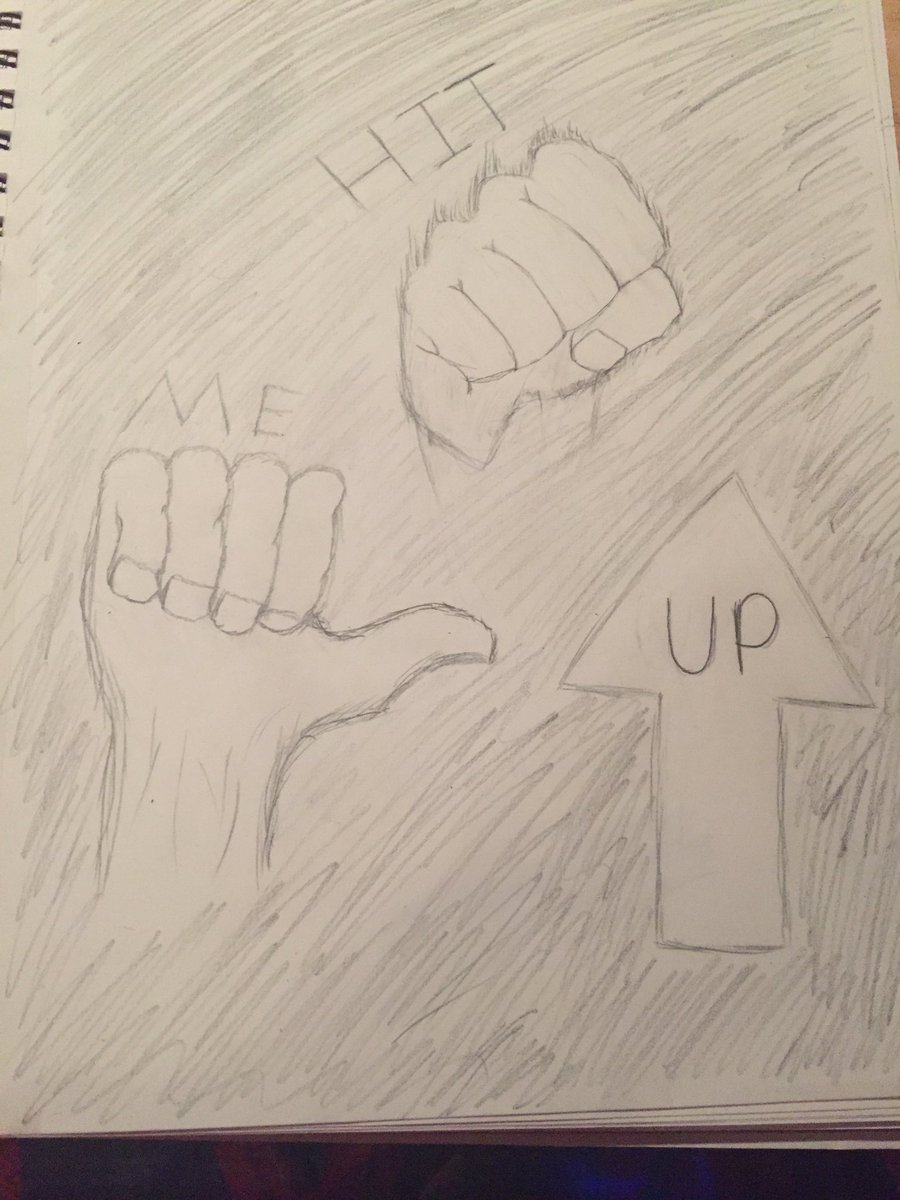 sheridanssfc's tweet photo. @LisaCim Check out this drawing I made for Hit Me Up! #HitMeUpOUTNOW https://t.co/ubzfr56dz6