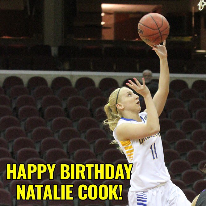 Happy birthday to alum Natalie Cook! She\ll be showing off these skills at alumni day Jan 28th :) 