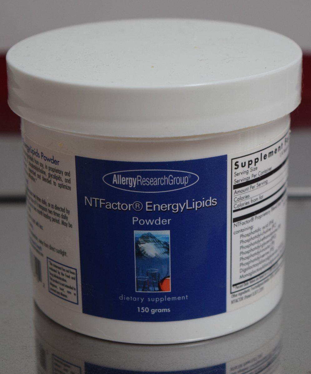 PeterRousePhD's tweet photo. One of the supplements I use regularly #NTFactor from #AllergyResearch effective in #Neurotransmitter optimization and brain health. https://t.co/XznbCnVGHL