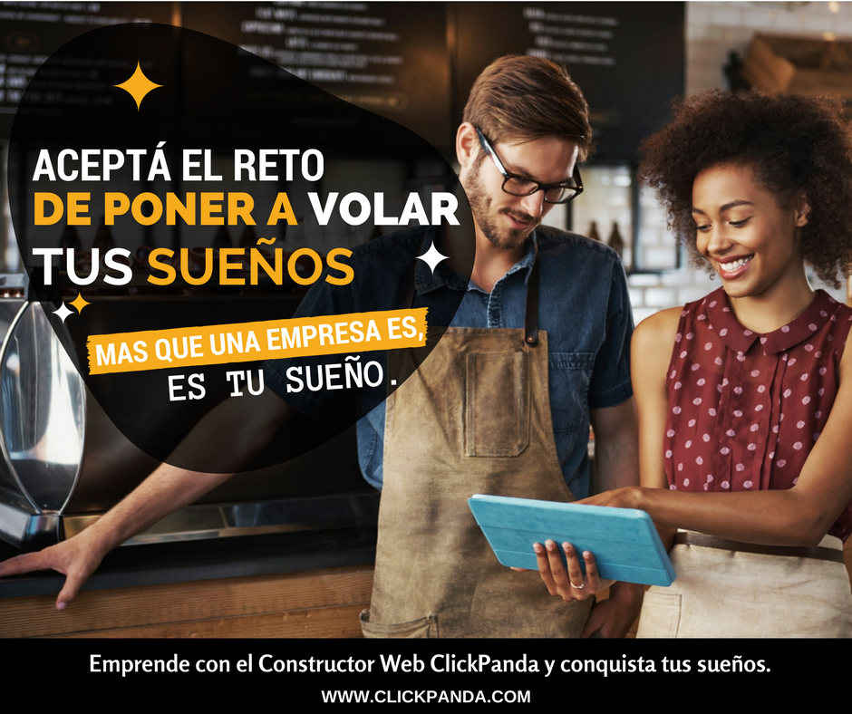 Click_Panda's tweet photo. #RaroSeríaQue que no aceptaras el reto de poner a volar tus sueños. Consíguelo con el #ConstructorWeb https://t.co/sJuClzEexN #emprender https://t.co/odyjWc9BU3