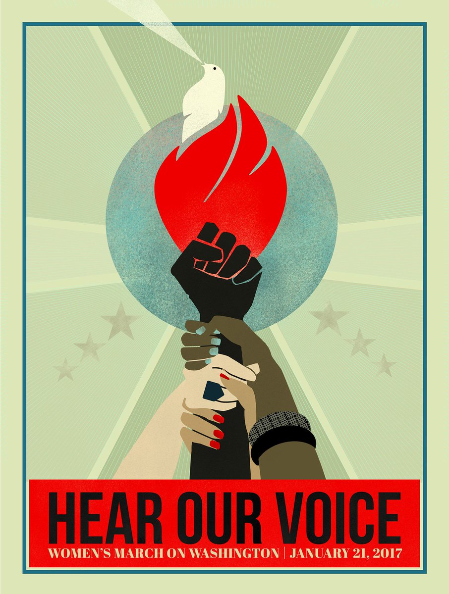cwittel's tweet photo. Some protest loud, some quiet, some paint, some create, some refuse, some demand, some resist -- all protest for a better world. #WhyWeMarch https://t.co/T4vV8GhrFt