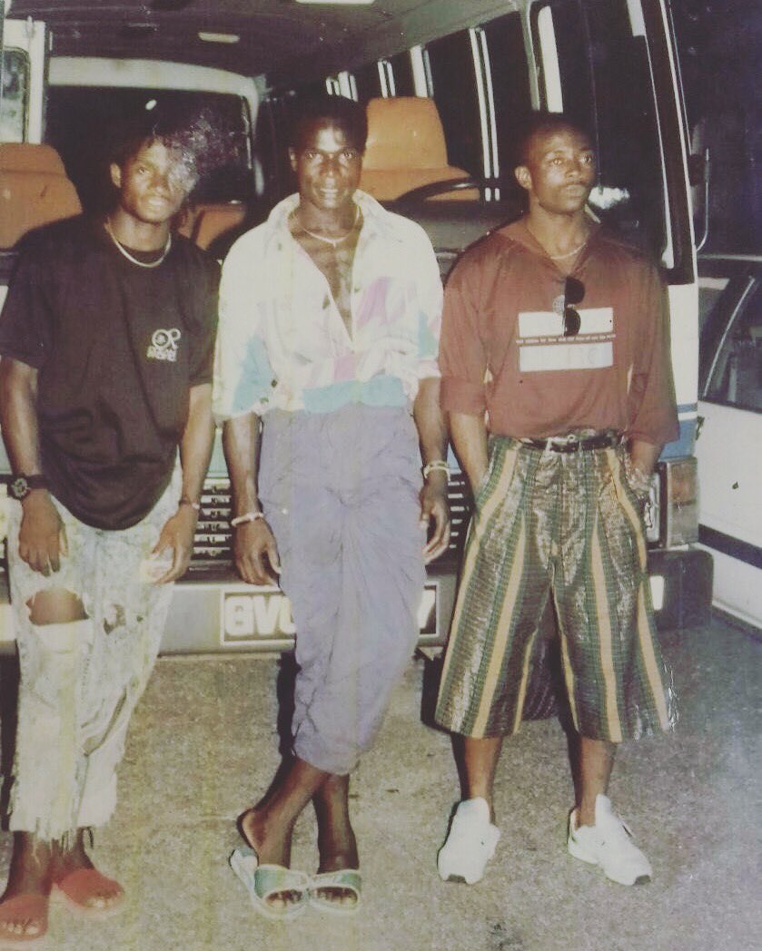 fiifitackie's tweet photo. Kwame Ayew, Emmanuel Armah (Senegal) and Abedi 'Maestro' Pele. #Noconditionispermanent https://t.co/EI06u1zeKK