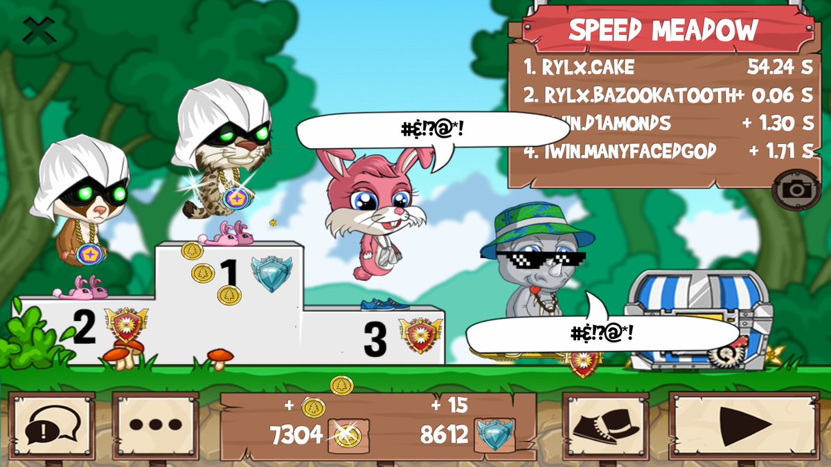 xEVL_CoriCake's tweet photo. Want to catch an L? #funrun2 #bazookatooth #D1AMONDS #Manyfacedgod https://t.co/jfhdzsYZig