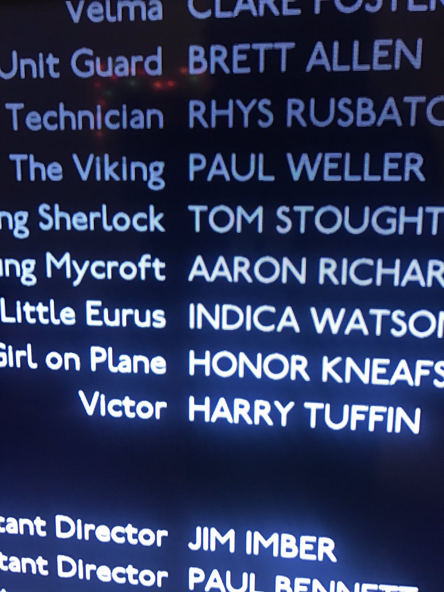 Daniless's tweet photo. Que TOP lo @paulwellerHQ en @Sherlock221B 😍#SherlockFinale #sherlockreact ❤ https://t.co/CrpMH1zjMW