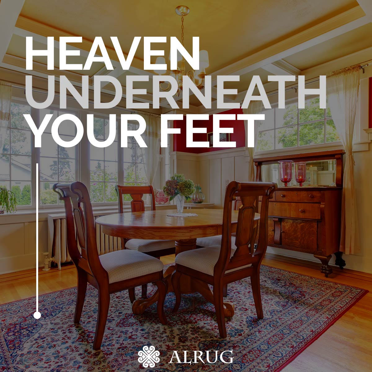 alrugcom's tweet photo. Feel what's it like to walk on heaven by ordering a #carpet from https://t.co/Q8Cvf5FmAu ;).

#ALRUG #RugsOnline #PersianCarpets https://t.co/UslXbpIQ5U