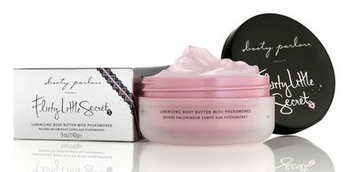 BedroomJoyToys's tweet photo. Flirty Little Secrets #Luminizing #BodyButter with #Pheromones - 5 oz. luxuriously delivers superior skin hydration
https://t.co/tEfte4c5e8 https://t.co/BLJHRLpE0s