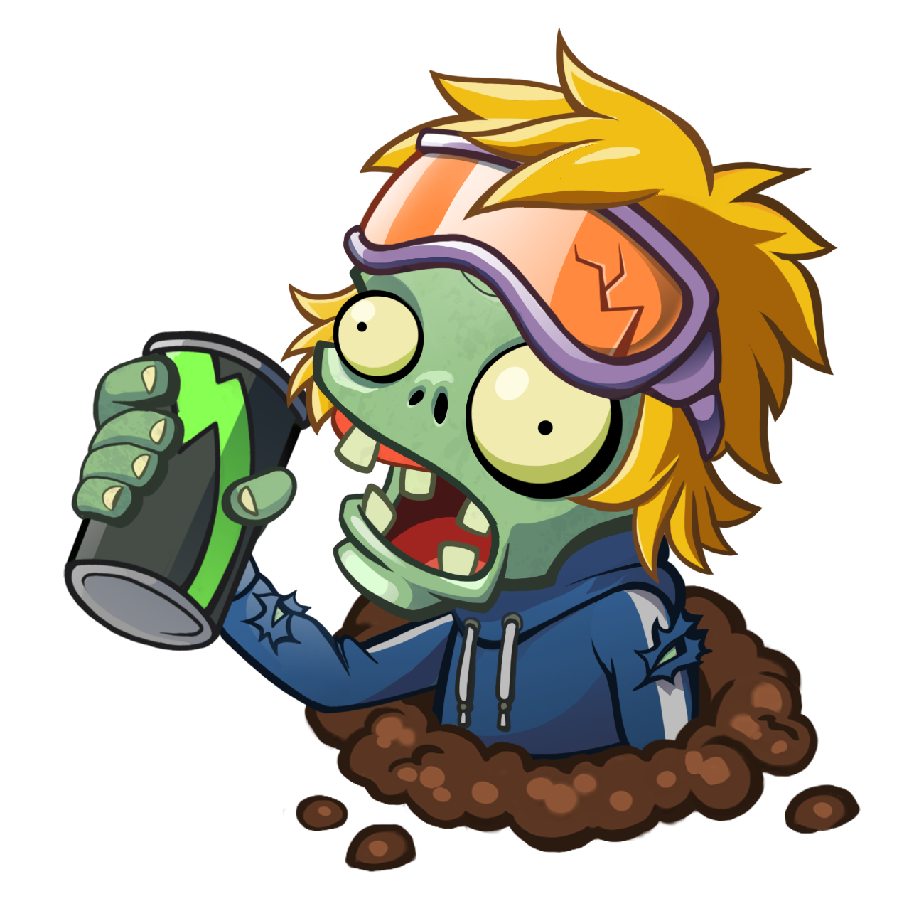 Plants vs. Zombies on Twitter "Energy Drink Zombie is