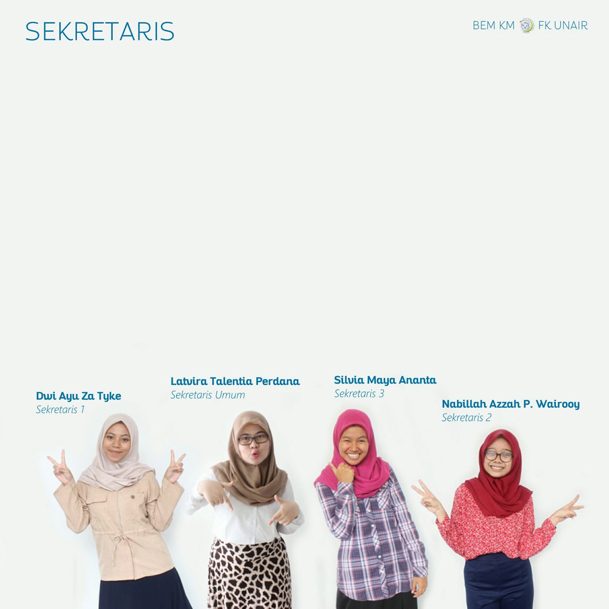 [SQUAD]

SEKRETARIS
BEM KM FK UNAIR 2017

#ProgresifProfesional