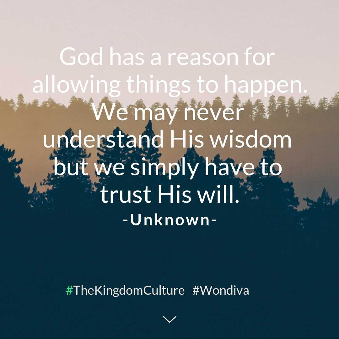 won_diva's tweet image. Word.....
#trustingGodevenwhenwedonotunderstand
#Thekingdomculture
#Wondiva