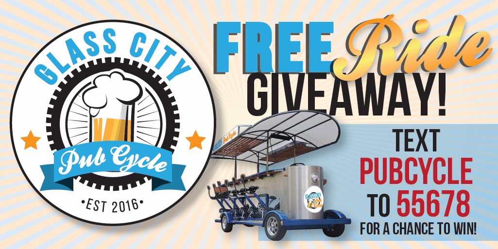 Did you see we're giving away free rides on the pub cycle?